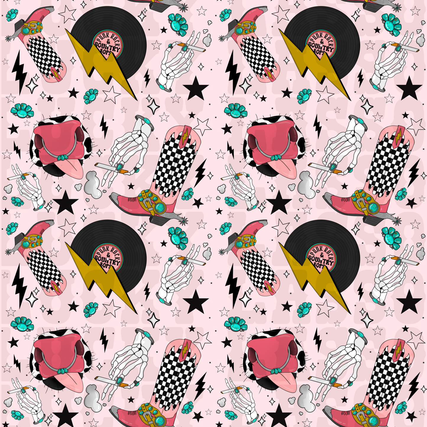 Punk Cowgirl Design Bundle