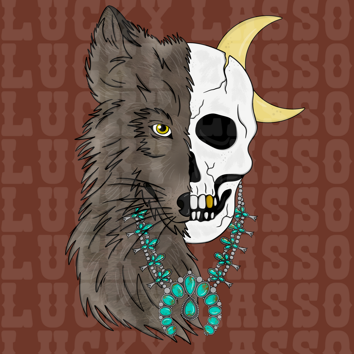 The Wolf Comes Out Tonight Design