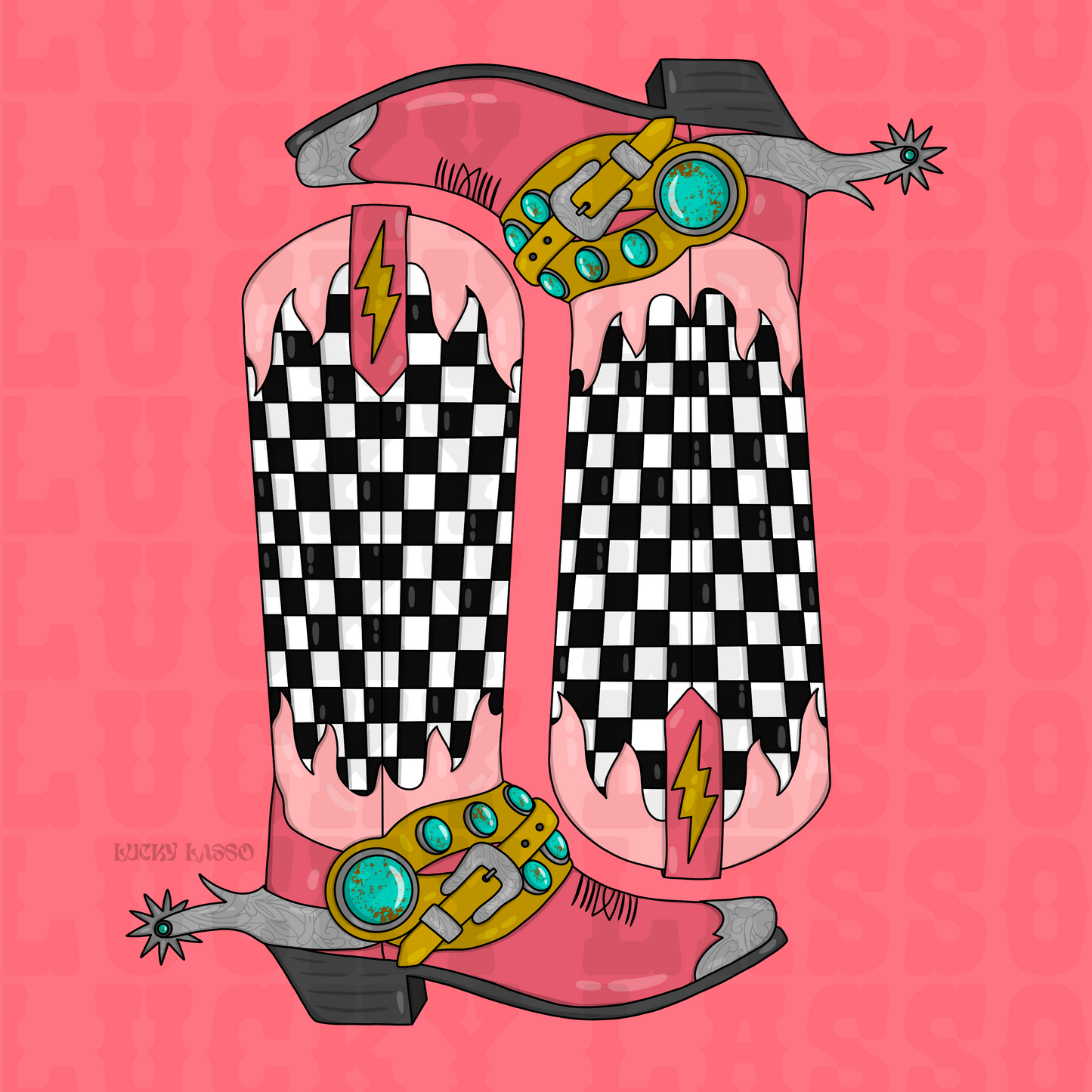 Punk Cowgirl Design Bundle