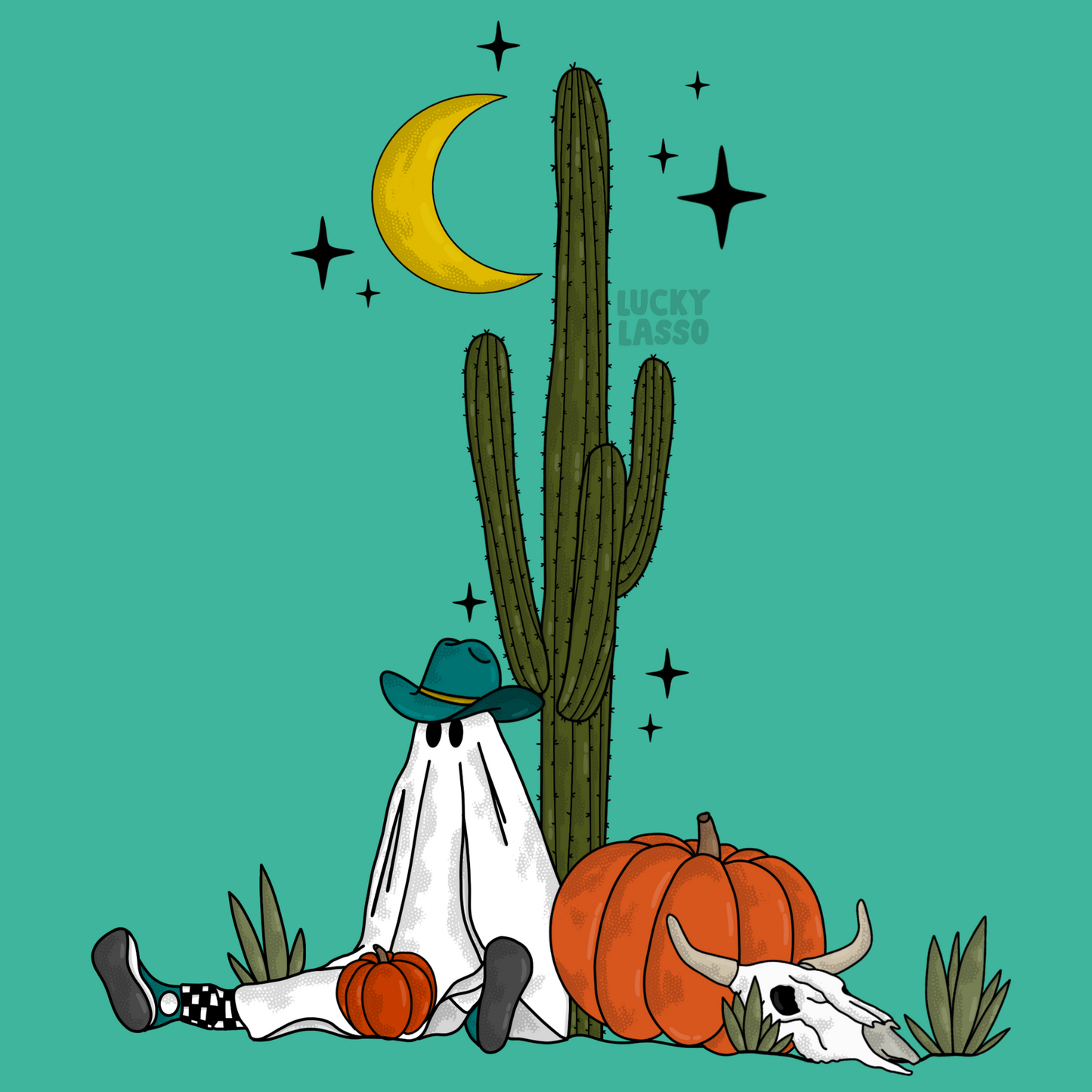 Lonely Desert Ghost Design