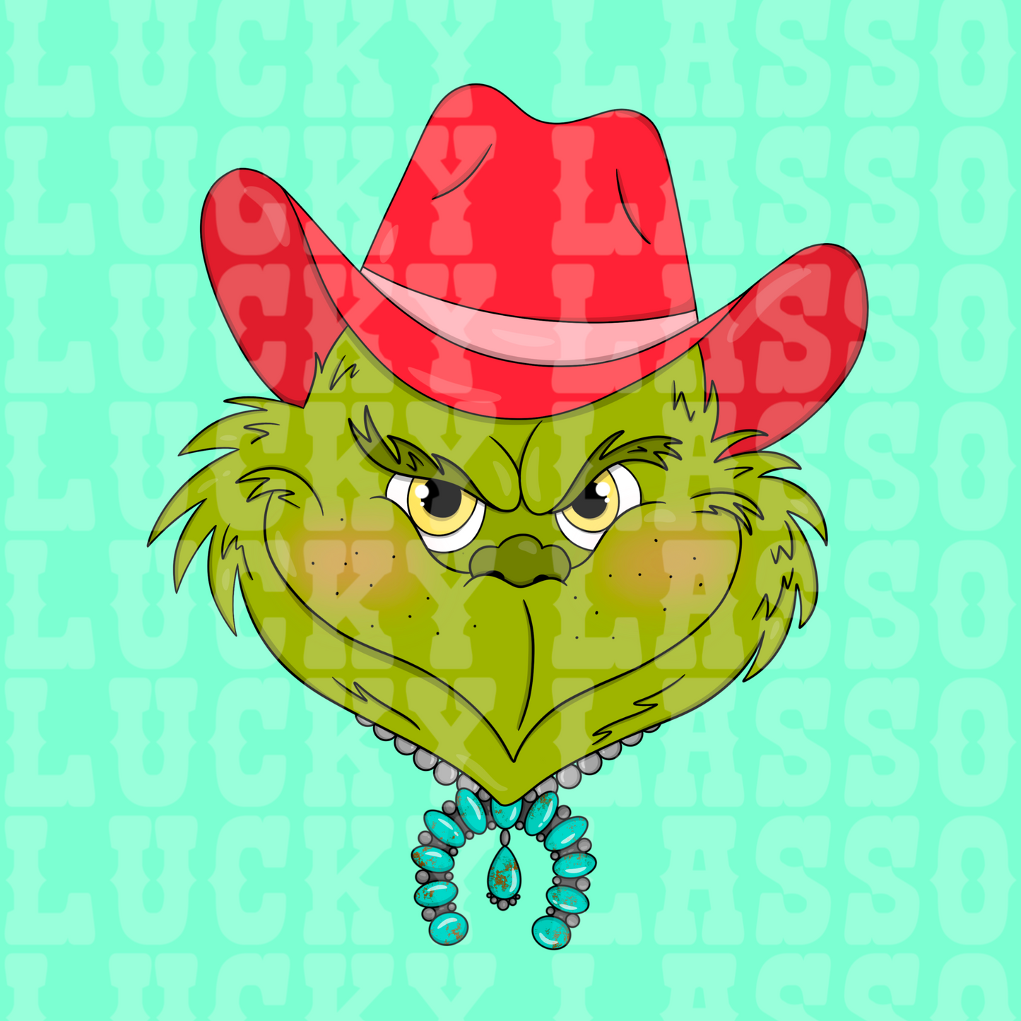 Cowboy G R I N C H Design