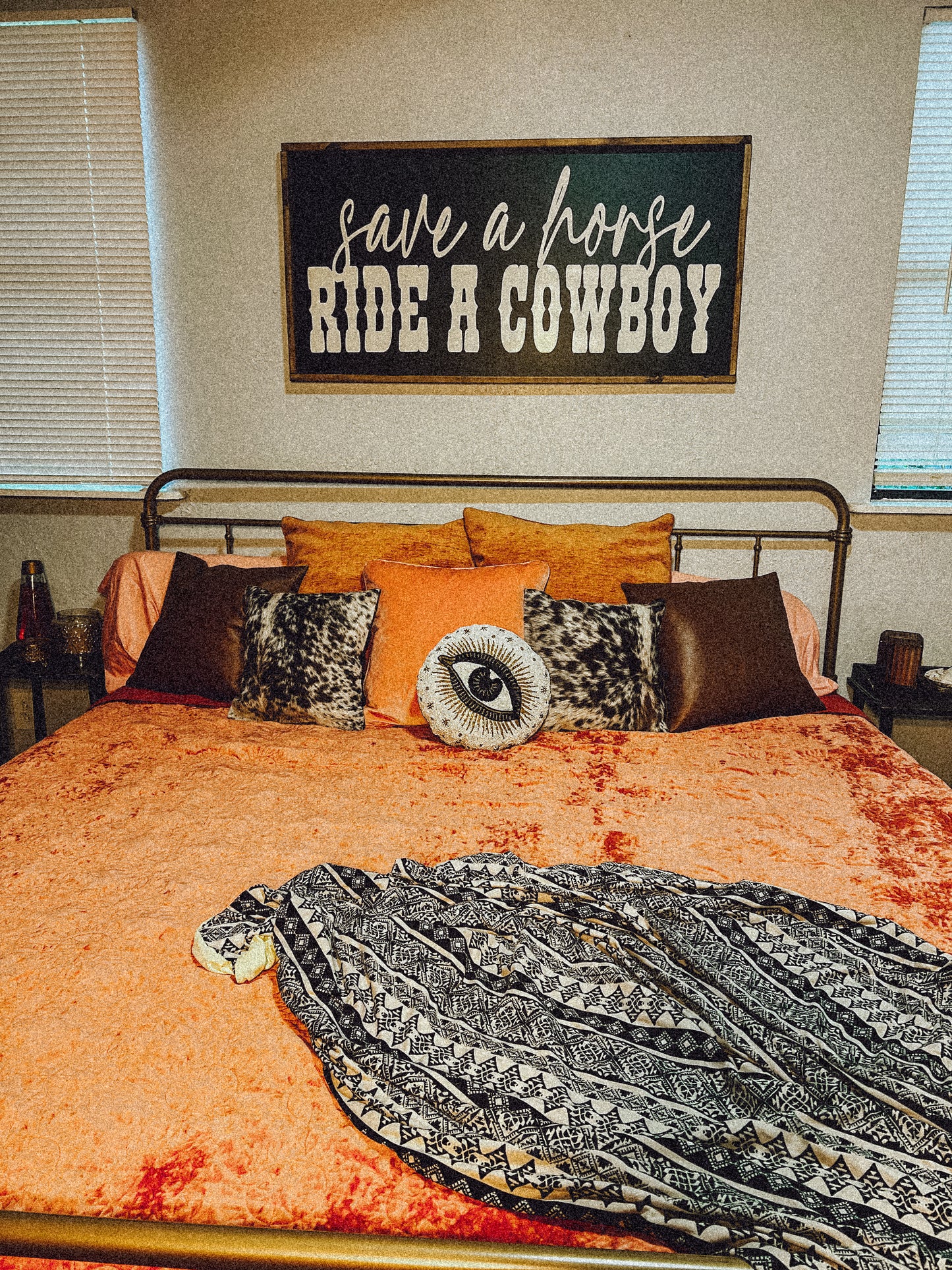 Ride a Cowboy Sign