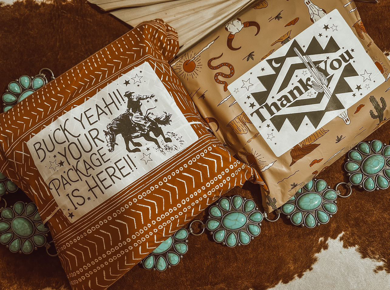 Desert Nights ‘Thank You’ Package Label Design