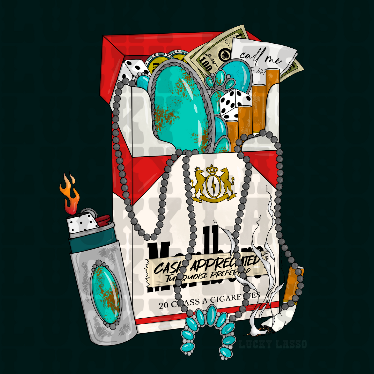 Cigarette Box “Tip Jar” Design