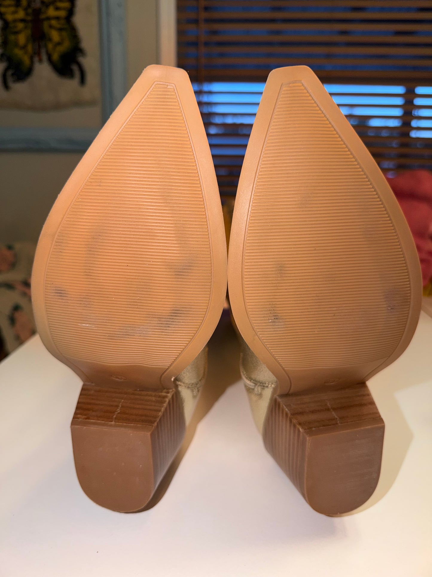 Gold Boots