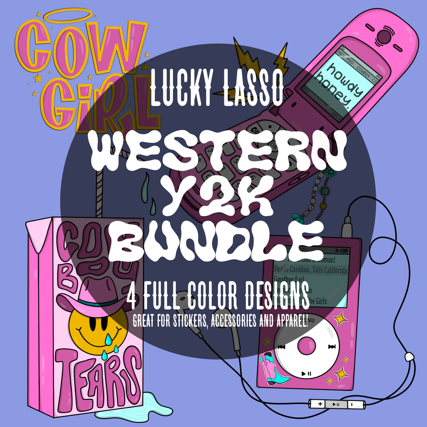 Western Y2K Design Bundle