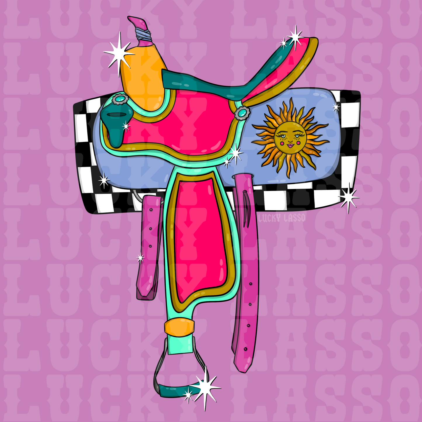 Psychedelic Cowgirl Design Bundle