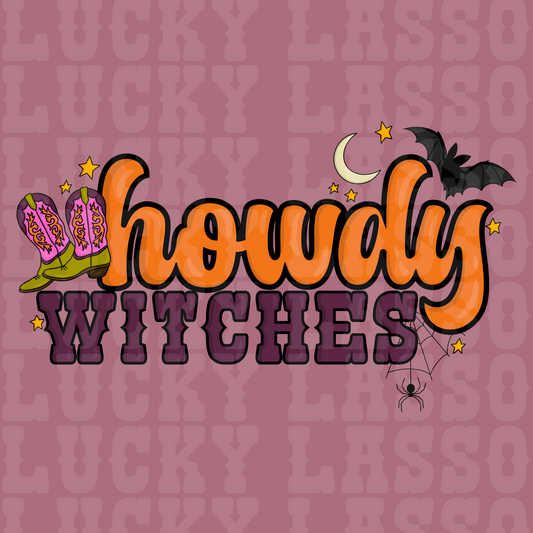 Howdy Witches Design